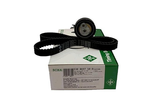 Kit Correia Dentada - Gol G4 1.0 8v 2005 a 2013 - 135 Dentes / 19mm