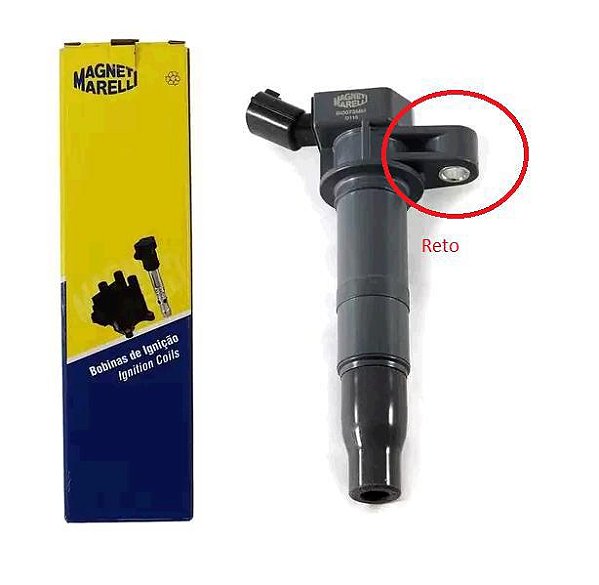 Bobina Ignição - Santa Fe 2.4 16v após 2012... - 2 Pinos