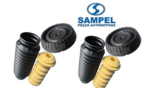 Par Kit Amortecedor Traseiro - KA 1.0/1.6/1.3 8v 1997 a 2014 - Endura e Zetec Rocan
