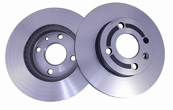 Par Disco Freio Dianteiro - Cobalt 1.4/1.8 8v 2012 a 2019 - S/ABS - Ventilado