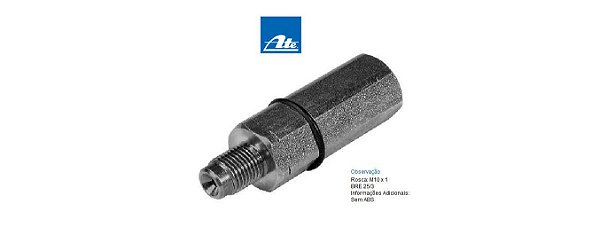 Válvula Equalizadora Freio - Clio 1.0 8v/16v 1996 a 2016