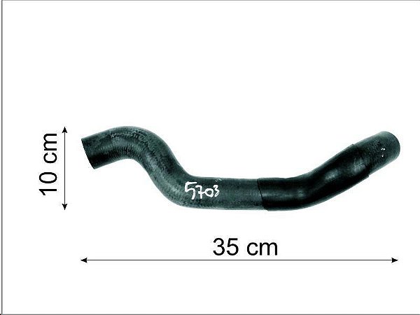Mangueira Radiador Superior - Saveiro G5 1.6 8v após 2008...