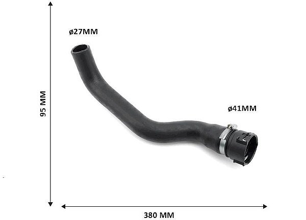 Mangueira Radiador Superior - Siena 1.0/1.4 8v após 2012...