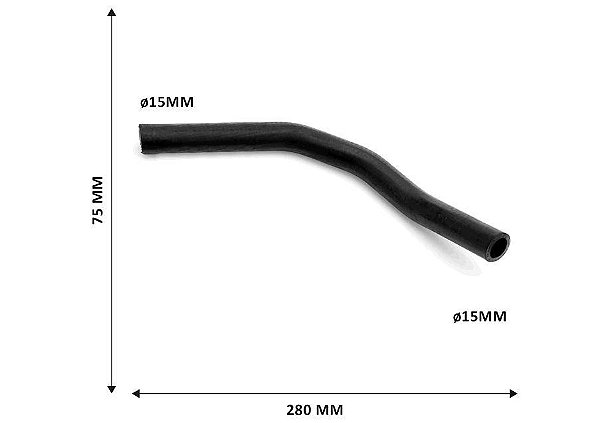 Mangueira Entrada Ar Quente Aquecedor - Fiesta 1.0/1.6 8v 2002 a 2013