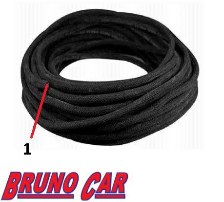 Mangueira Avanco - Preta Lonada - 3 x 08mm