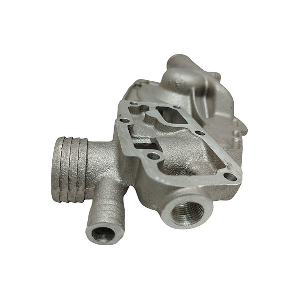Suporte Carcaça Bomba Dagua - Pampa 1.6 8v CHT 1981 a 1997 -  Com Ar Condicionado*