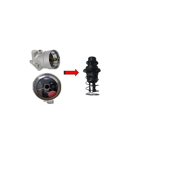 Valvula de Alívio de Pressão do Filtro Óleo - Palio 1.6/1.8 8v/16v - E.TorQ