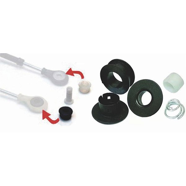 Kit Reparo Trambulador e Cabo Comando - Seleção Marchas - Prisma 2001 a 2012