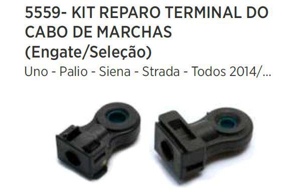 Kit Terminal do Cabo de Engate e Seleção Marchas - Palio após 2014...