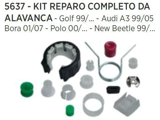 Kit Parcial da Alavanca Câmbio - Bora 2001 a 2007