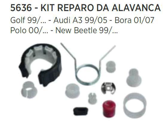 Kit Parcial da Alavanca Câmbio - New Beetle após 1999...