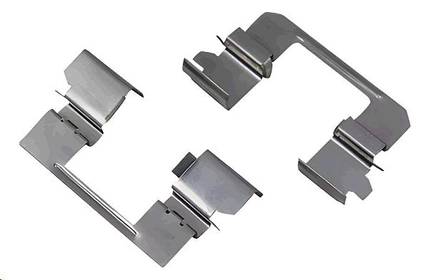 Kit Trava Mola Pastilha Freio Dianteiro - S10 2.8 16v 02/2012 a 2016 - P/ 1 Roda