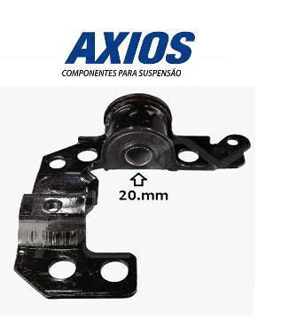 Bucha Bandeja Dianteira LD - P/Traseira 20mm - Palio 1.0/1.4/1.6 8v/16v Attractive/Economy/Es 2010 a 2017