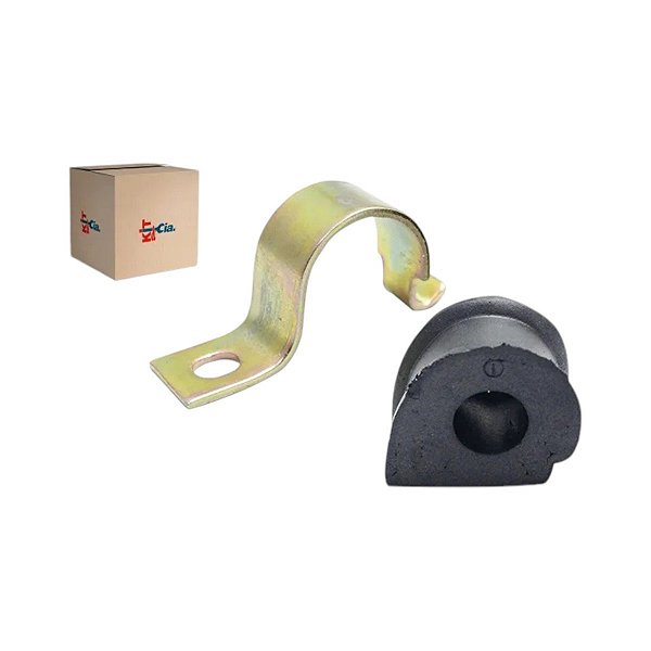 Kit Barra Estabilizadora Dianteira - Saveiro G1 /G2 /G3 / G4 1.6/1.8/2.0 8v 1982 a 2009 - Interno 16mm