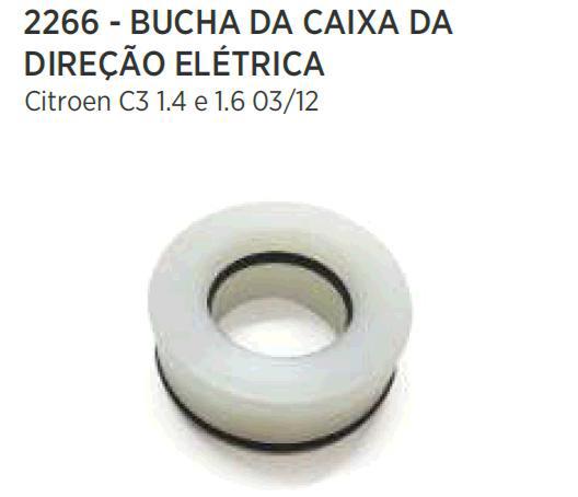 Bucha Caixa Direção Elétrica - C3 1.4 8v - 1.6 16v 2003 a 2012