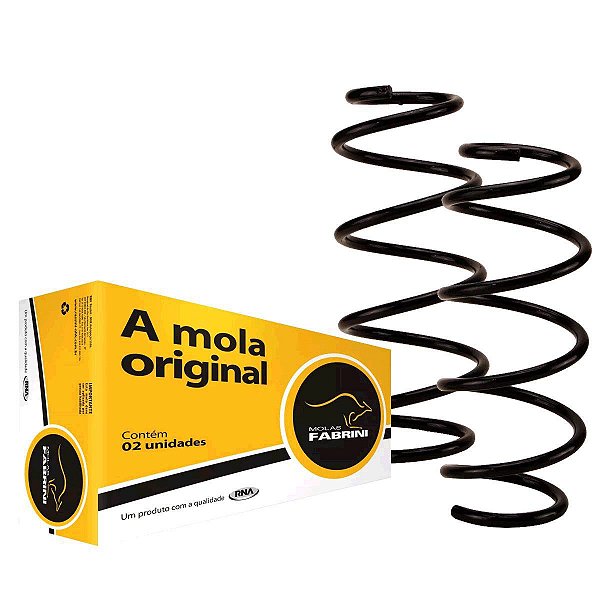 Par Mola Suspensão Dianteira - Polo 1.0/1.6 8v - Sedan / Hatch 2003 a 2014
