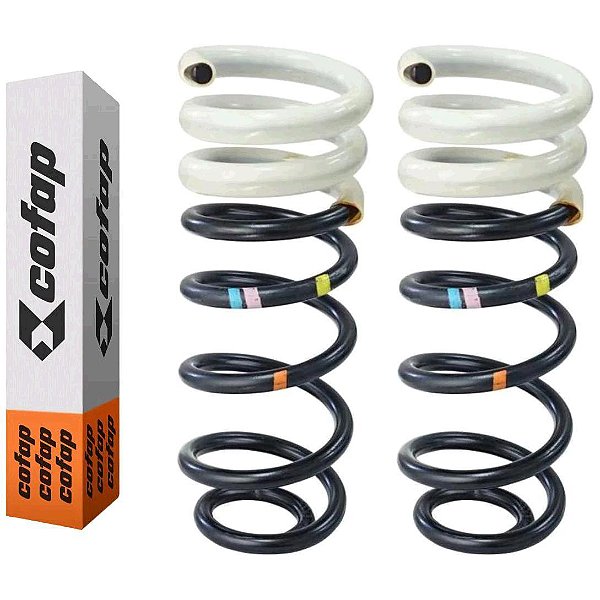 Par Mola Suspensão Traseira - Uno Attractive 1.0/1.4 8v 2010 a 2017