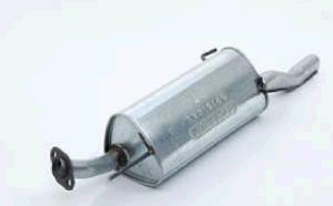 Escapamento Traseiro - Zafira 2.0 8v - 2.0 16v 2001 a 2008