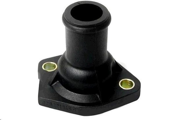 Flange Plástica Camara Agua Motor ao Cabeçote - Polo Classic 1.8 8v Ap 1996 a 2000