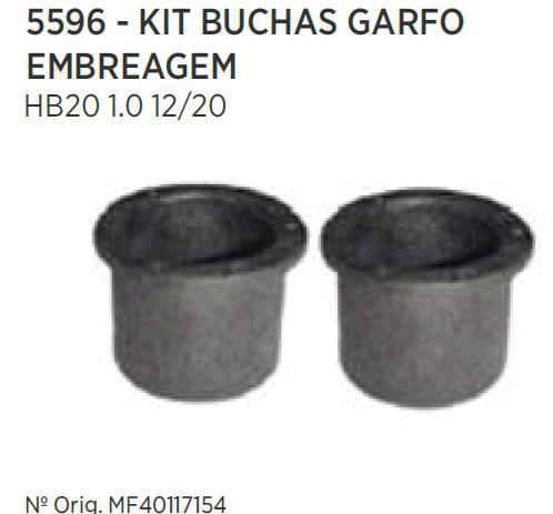Bucha Garfo Embreagem - HB20 / HB20S / HB20X 1.0 12v - 1.6 16v 2012 a 2020