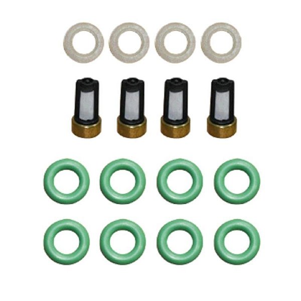 Kit Reparos Filtros Bico Injetor - Magnetti Marelli - Ponta Aberta - Quantum 2.0 8v - MPFi 1991 a 1996