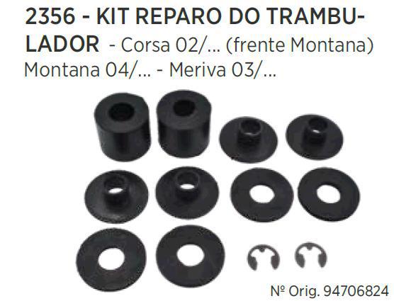 Kit Reparo do Trambulador - Meriva 1.4 1.8 8v após 2002...
