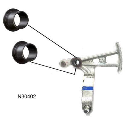 Kit Reparo Peso Alavanca Alacanca - Focus 2000 a 2009