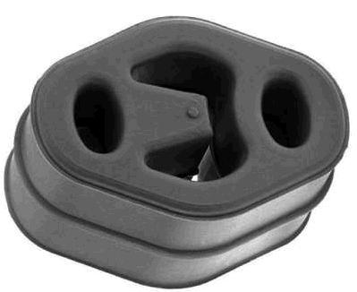 Coxim Escapamento Intermediário - Courier 1.4 16v - 1.3/1.6 8v 1997 a 2013