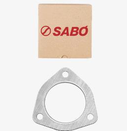 Junta Catalizador Escapamento Pequeno - Saveiro G2 1.6/1.8/2.0 8v - GII 07/1997 a 01/2000