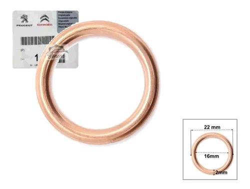 Anel Bujão Carter Óleo Motor - 16 x 22 - Kangoo 1.0/1.6 8v/16v após 1999...