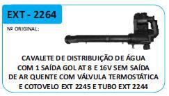 Válvula Termostática - Gol G4 1.0 8v/16v 2002 a 2005 - Sem AR Quente