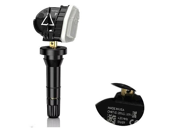 Válvula Bico Roda Pneus - Cruze 1.4 16v após 2016... - C/Sensor TPMS