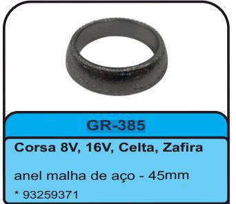 Anel Gaxeta Escapamento - Tipo 1.6 8v 1993 a 1994