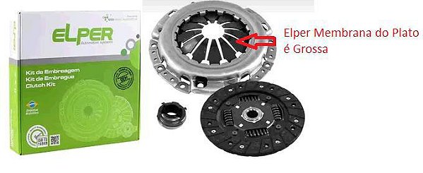 Kit Embreagem - HB20S 1.0 12v após 2013...