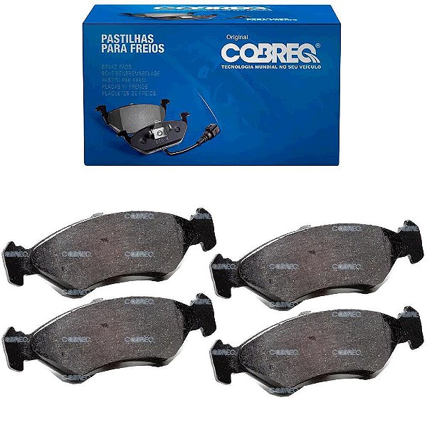 Jogo Pastilha Freio Dianteiro - Fiesta New 1.0 12v - Titanium / SEL Style 2016 a 2018