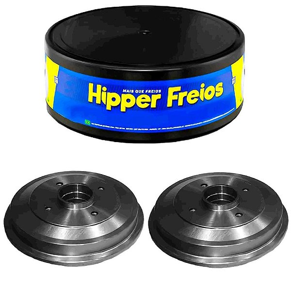 Par Tambor Freio Traseiro - 208 1.5/1.6 8v/16v após 2013... - C/Cubo*