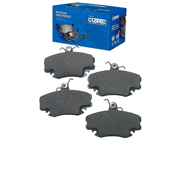 Jogo Pastilha Freio Dianteiro - Logan 1.0/1.6 16v - 1.6 8v 2007 a 2013*