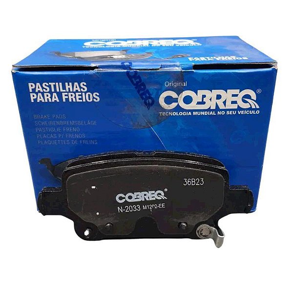 Jogo Pastilha Freio Traseiro-  Cruze 1.4 16v após 2017...