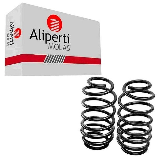 Par Mola Suspensão Traseiro - Palio Weekend Adventure Locker 1.8 16v 2010 a 2016 - 7,15 Elos - GNV*