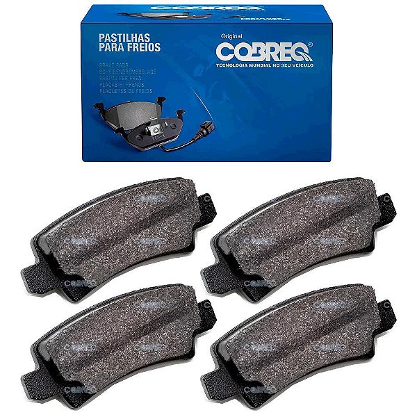 Jogo Pastilha Freio Traseiro - Corolla Fielder 1.8 16v 2004 a 2008