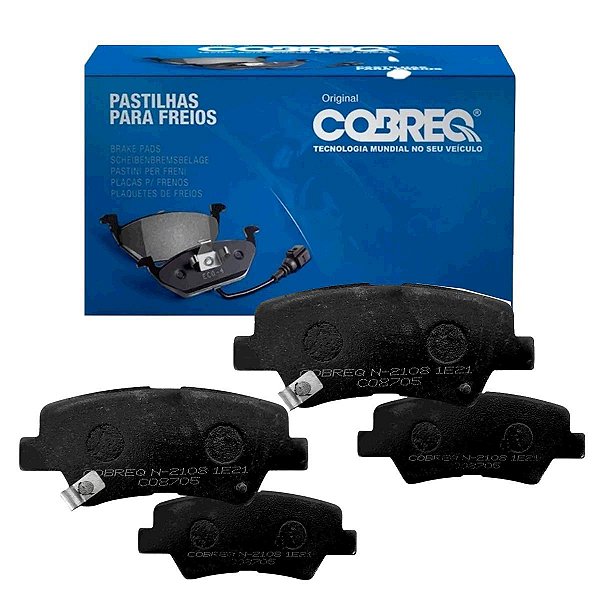 Jogo Pastilha Freio Traseiro - Kia Niro 1.6 16v após 2016...