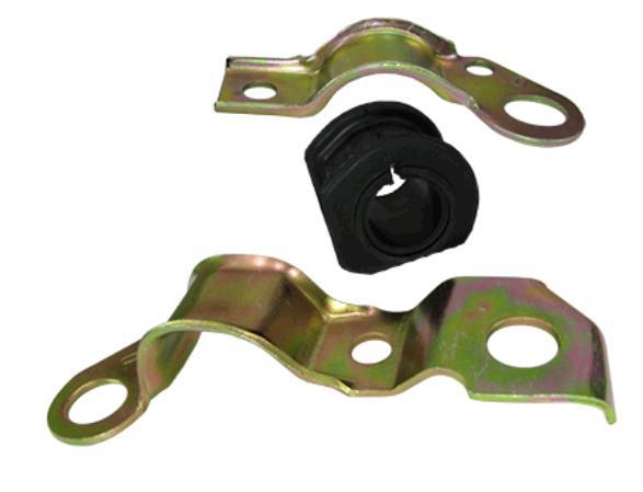 Kit Bucha Barra Estabilizadora Dianteira LD - Doblo Adventure 1.8 8v/16v 2002 a 2023 - 24,5mm