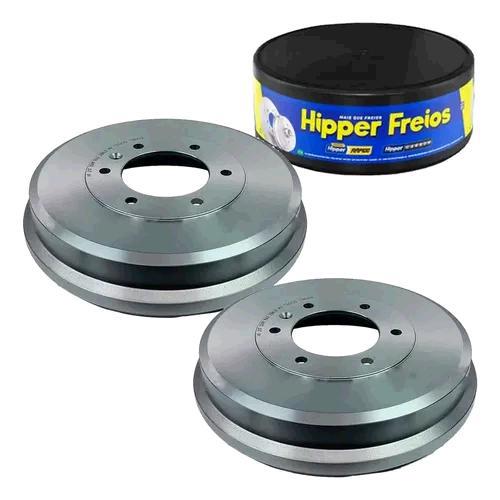 Par Tambor Freio Traseiro - Trailblazer 2.8 16v após 2014... - 6 Furos*