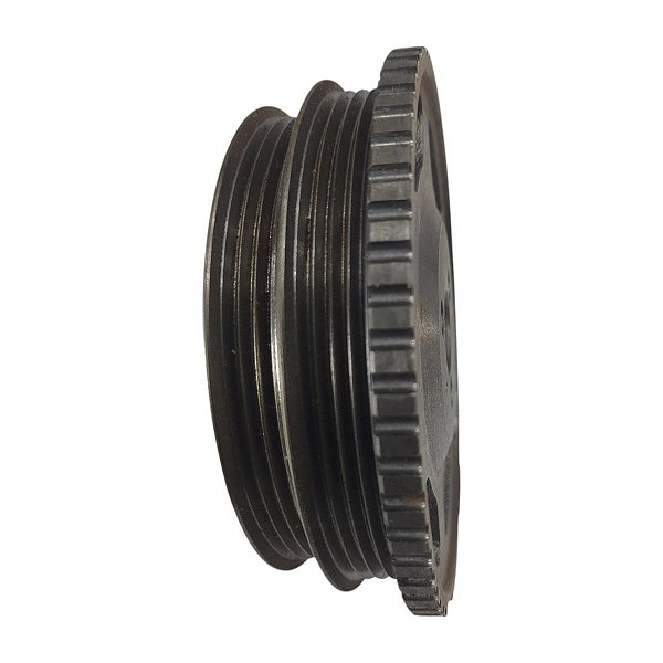Polia Virabrequim Motor - Uno 1.0/1.3/1.4 8v/16v Fire 2004 a 2013 - Com Direção Hidráulica*