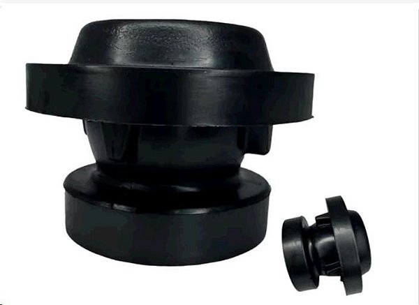 Coxim Radiador - Focus 1.6 8v 2000 a 2009 - Superior/Inferior