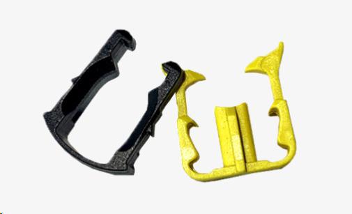 Trava Engate Conector Filtro Combustivel - Agile 1.4 8v 2009 a 2014 - (1 grande + 1 pequena)