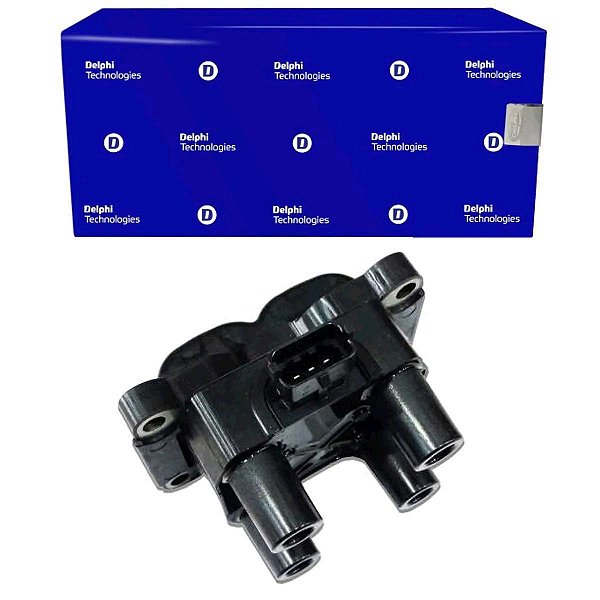 Bobina Ignição - S10 2.4 8v 2007 a 2011 - 3 Pinos