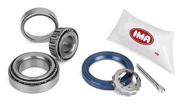 Kit Rolamento Roda Dianteira - Escort 1.0/1.8/2.0 8v 1983 a 1993