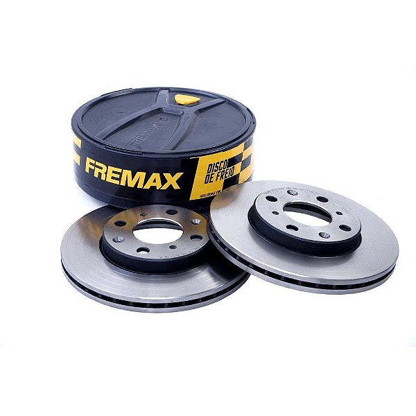Par Disco Freio Dianteiro - FIT 1.4/1.5 8v/16v 2003 a 2008*