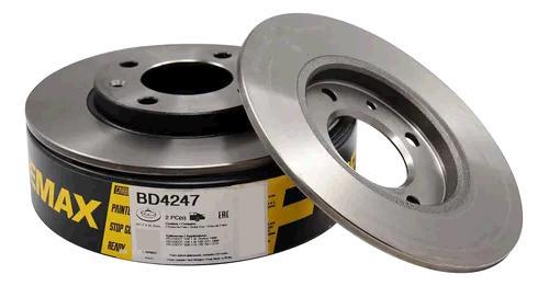 Par Disco Freio Traseiro - 207 SW 1.4 8v - 1.6 16v 2005 a 2014
